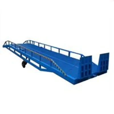 Commercial Hydraulic Vehicle Unloading Ramp for Vehicles